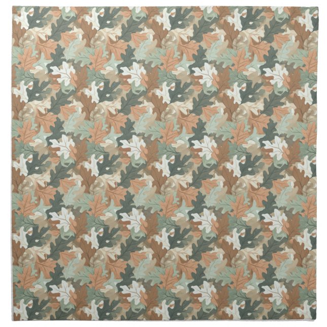 A Realistic Camo Design Series #2 Cloth Napkin (Front)