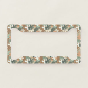A Realistic Camo Design Series #2 License Plate Frame