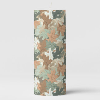 A Realistic Camo Design Series #2 Pillar Candle