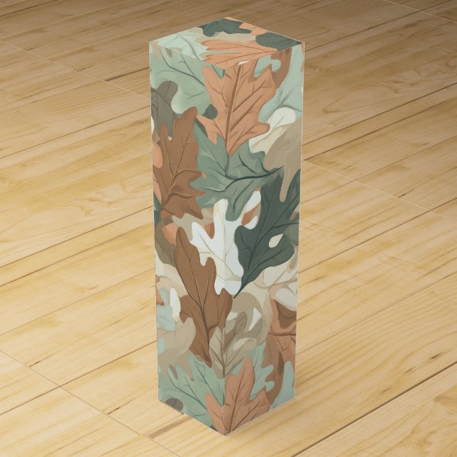 A Realistic Camo Design Series #2 Wine Box (Front)