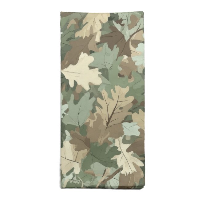 A Realistic Camo Design Series #3 Cloth Napkin (Folded)