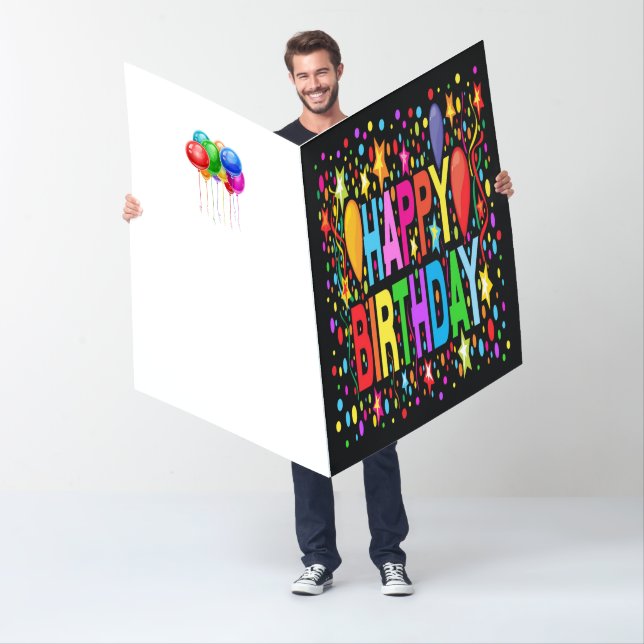 A REALLY BIG HAPPY BIRTHDAY  CARD (In Situ)