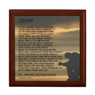 A REASON KEEPSAKE BOX