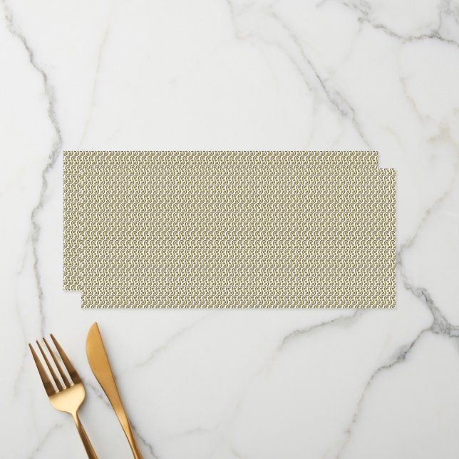 A rectangular rug with intricate geometric pattern menu (Front/Back In Situ)