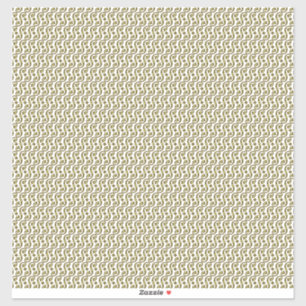 A rectangular rug with intricate geometric pattern sticker