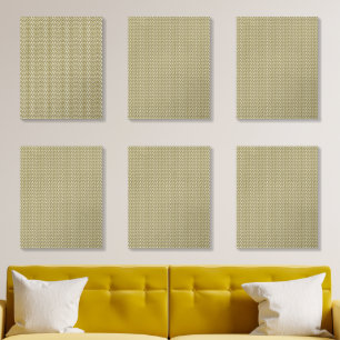 A rectangular rug with intricate geometric pattern wood photo tile