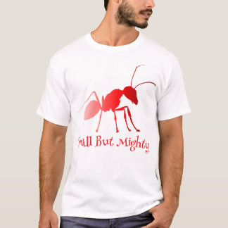 A red ant body and legs rendered with a gradient T-Shirt