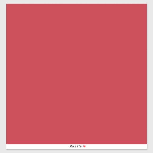 a red background with a sticker (Sheet)