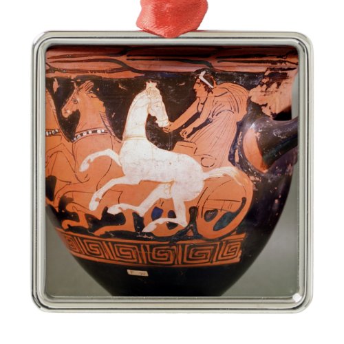 A red-figure bell krater metal ornament