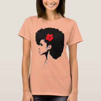 A Red Flower T-Shirt