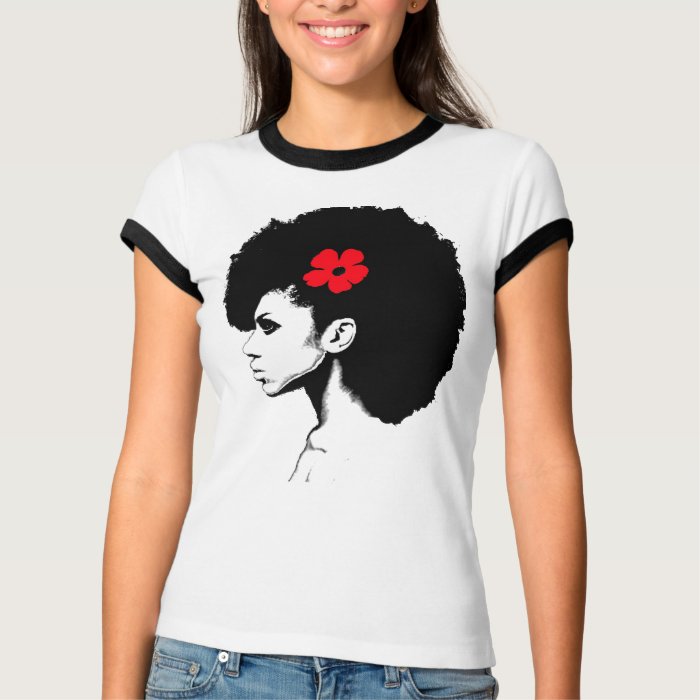 A Red Flower T-Shirt | Zazzle