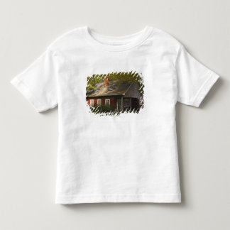A Red Log Home Toddler T-shirt