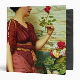 A red, red rose binder