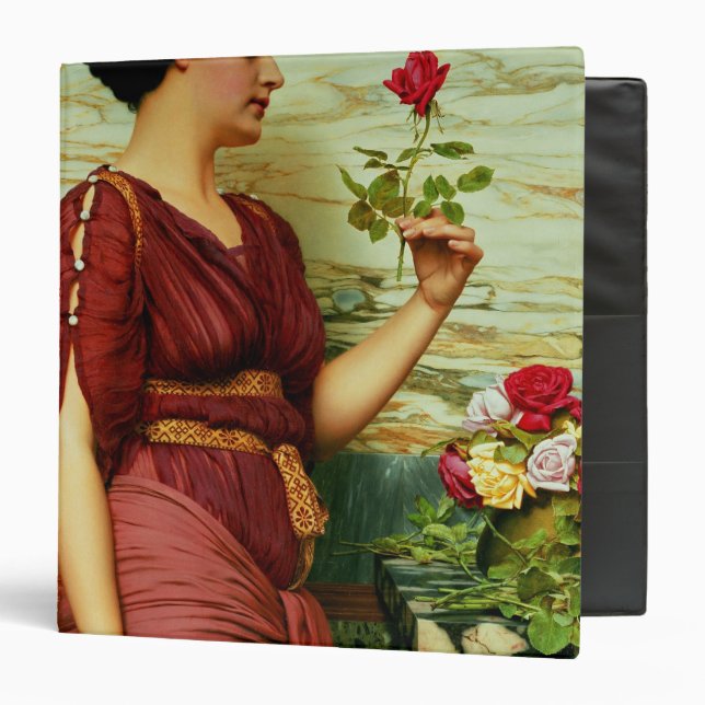 A red, red rose binder (Front/Inside)