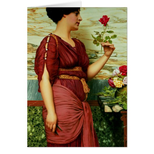 A red, red rose cards (Front)