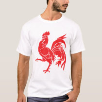 A Red Rooster T-Shirt