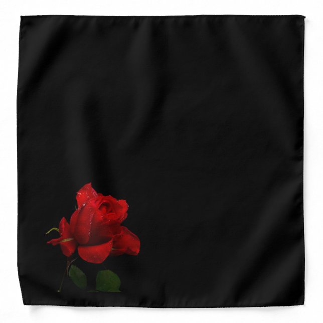 A Red Rose Bandana (Front)