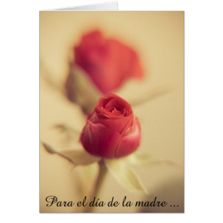 A red rose for the mother… greeting card gefunden auf Zazzle