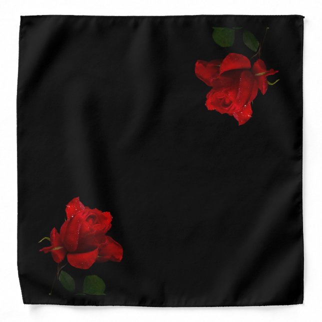 A Red Rose X2 Bandana (Front)
