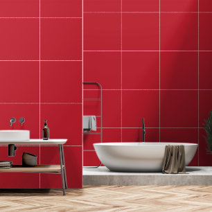 A red square enclosed by a thin white border, crea wallpaper