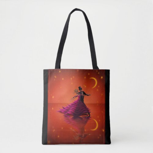 A Red Waltz Tote Bag