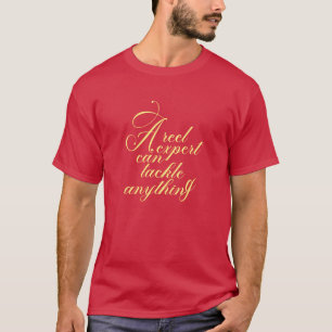 A Reel Expert Can Tackle Scalable Vector Graphics T-Shirt