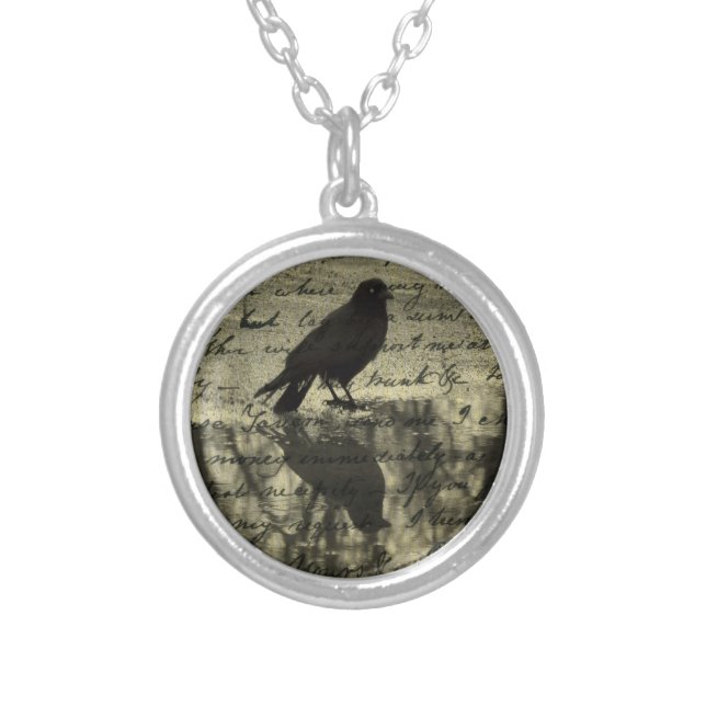 A Reflection Silver Plated Necklace (Front)