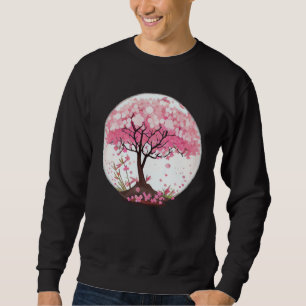A Refreshing and Enchanting Cherry Blossom Globe Sweatshirt