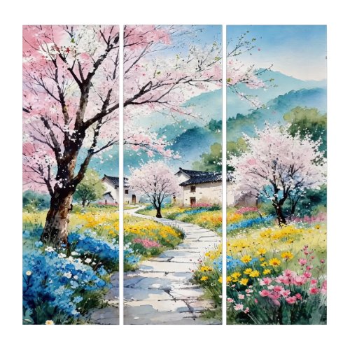 A Refreshing Melody 022 Triptych