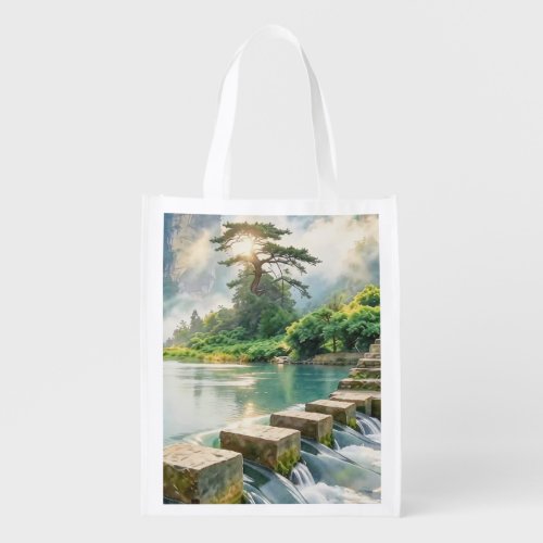 A Refreshing Melody 028 Grocery Bag
