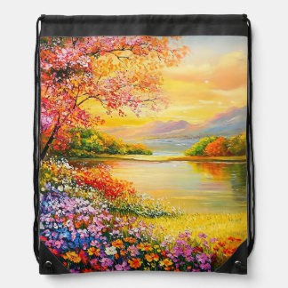 A Refreshing Melody 035 Drawstring Bag