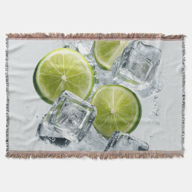 A Refreshing Midsummer Day001 Throw Blanket (Front)