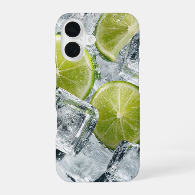 A refreshing summer moment featuring sparkling sod iPhone case (Back)