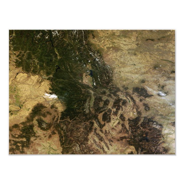 A relatively clear day photo print (Front)