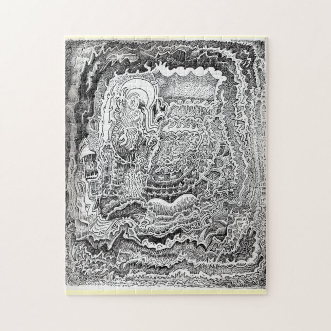 A Reminder from the Old Brain Jigsaw Puzzle (Vertical)