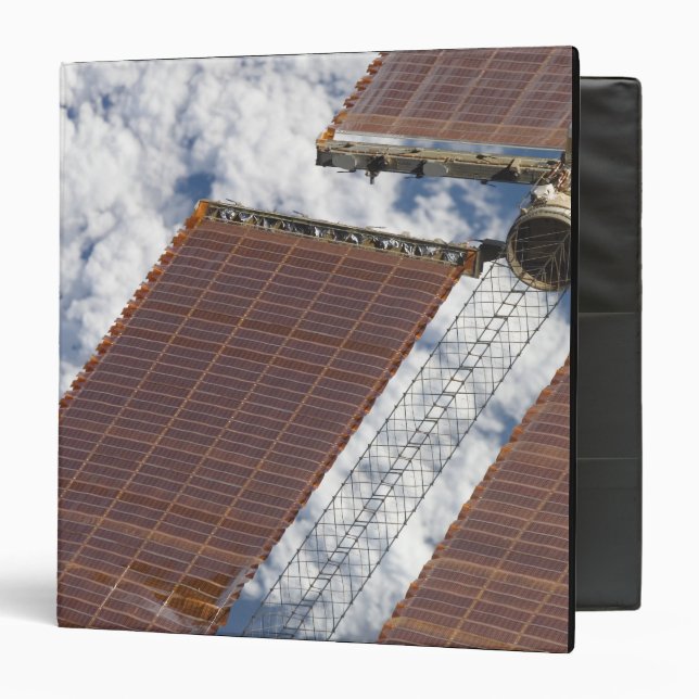 A repaired solar array binder (Front/Inside)