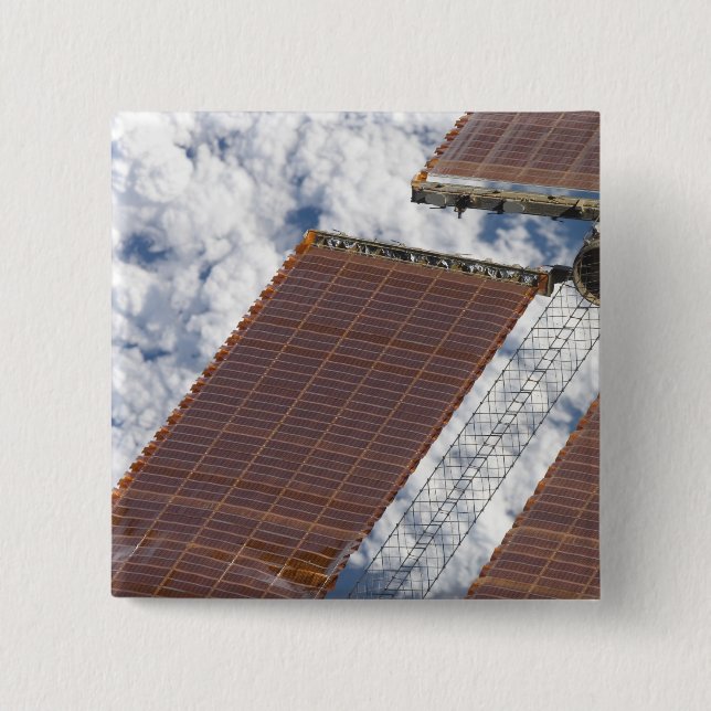 A repaired solar array button (Front)