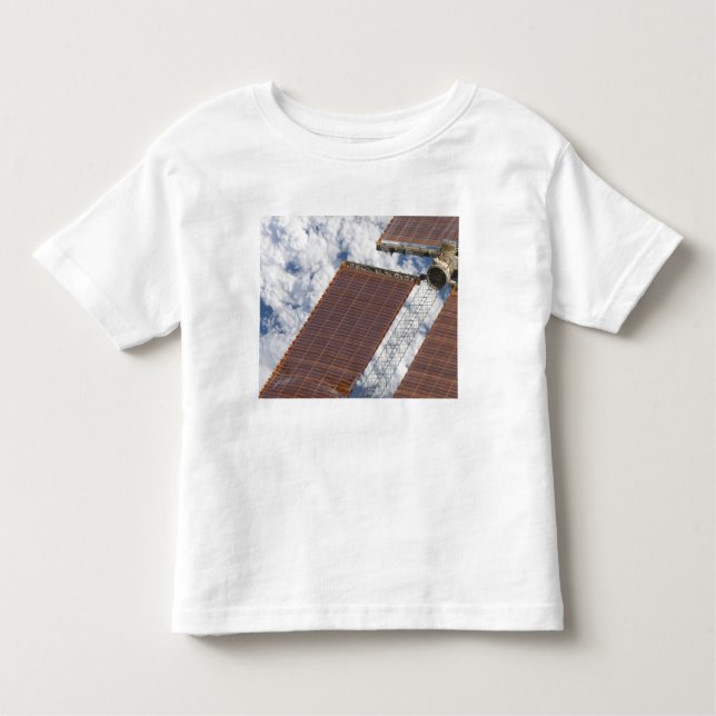 A repaired solar array toddler t-shirt (Front)