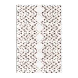 A repeating geometric pattern with diamond shapes acrylic print