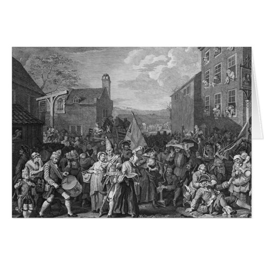 A Representation of the March of the Guards Cards (Front Horizontal)