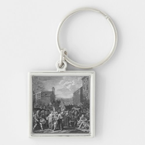 A Representation of the March of the Guards Keychain