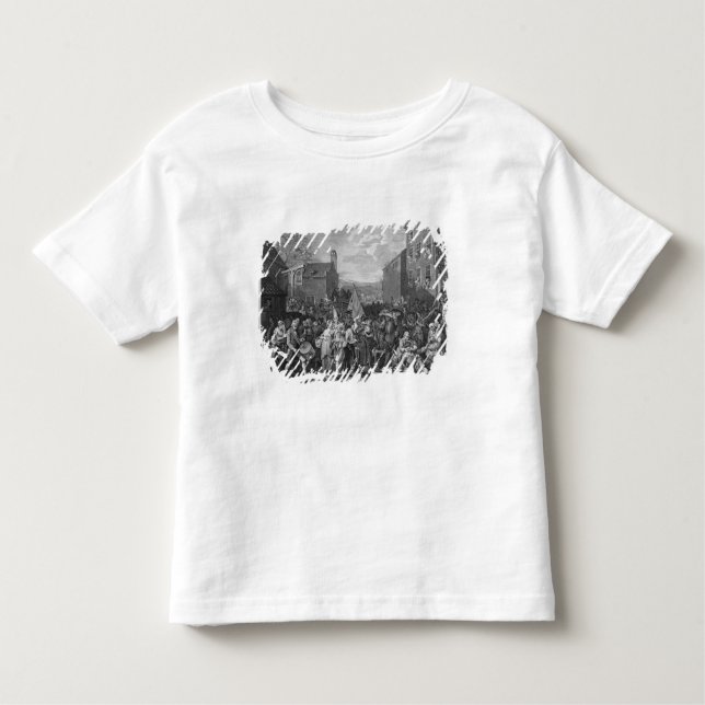 A Representation of the March of the Guards Toddler T-shirt (Front)