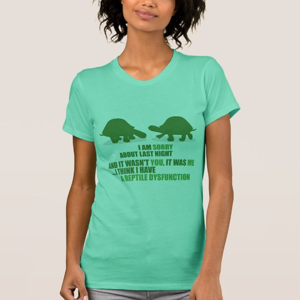 reptile dysfunction shirt