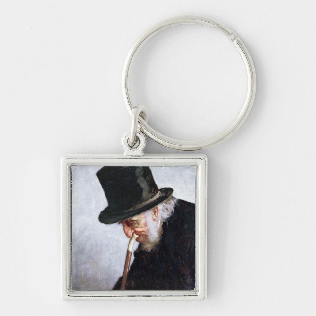 A Retired Sea Captain from Massachusetts, 1879 Keychain (Front)