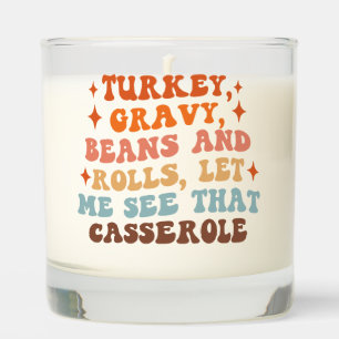 A Retro Thanksgiving Dinner Scented Candle