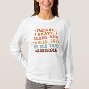 A Retro Thanksgiving Dinner T-Shirt