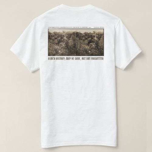 A Rich History French Trains Abandoned T_Shirt