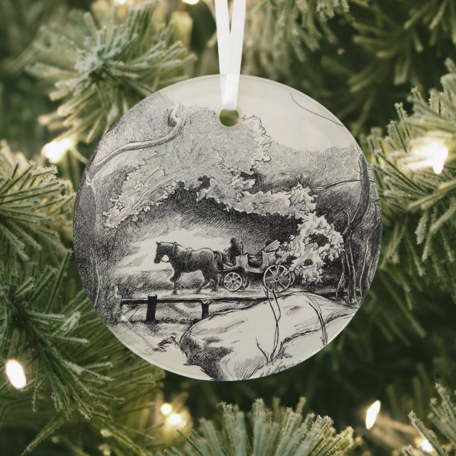 A Ride Through Central Park Ornament (Insitu)