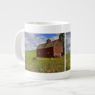 A ride through the farm country of Palouse 3 Giant Coffee Mug
