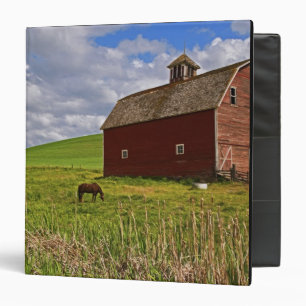 A ride through the farm country of Palouse 3 Ring Binder